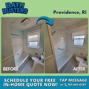New bathtub (tub to tub conversion) done in Providence, RI